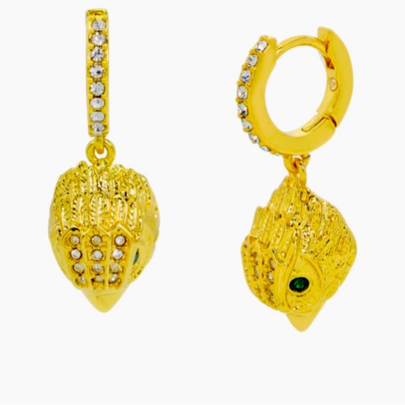 NWT KURT GEIGER LONDON Eagle Drop Earrings - Picture 1 of 6